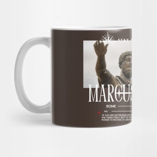 Marcus Aurelius Statue Modern Design Mug